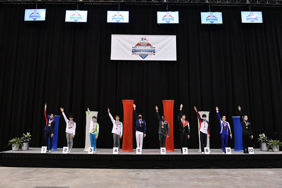 Junior National Level 10 15-Year Olds All-Around