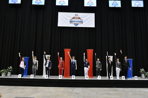 Junior National Level 10 17-Year Olds All-Around