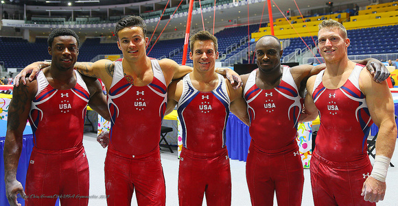 USA Gymnastics: July 8, 2015 - Men's Podium Training &emdash; 