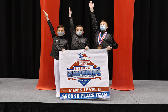 Level 8 Club Team 2nd Place - Lakeshore