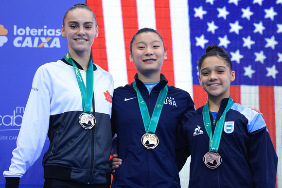 Junior Women's Uneven Bars Medalists