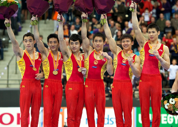 The Chinese team won the team gold medal